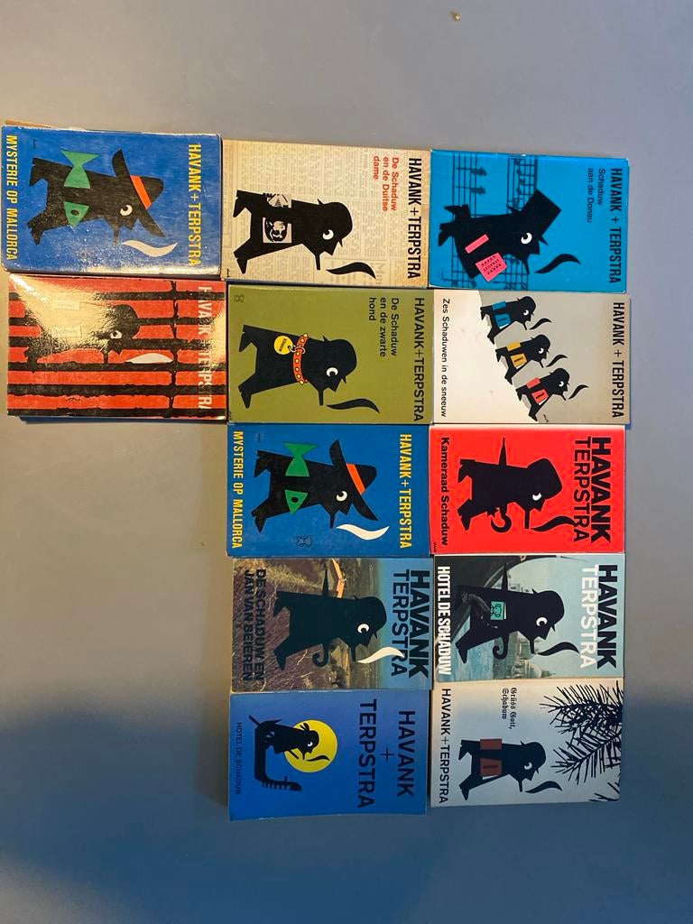 Havank & Terpstra boeken - Set van 12, Boeken, Detectives, Ophalen of Verzenden, Gelezen