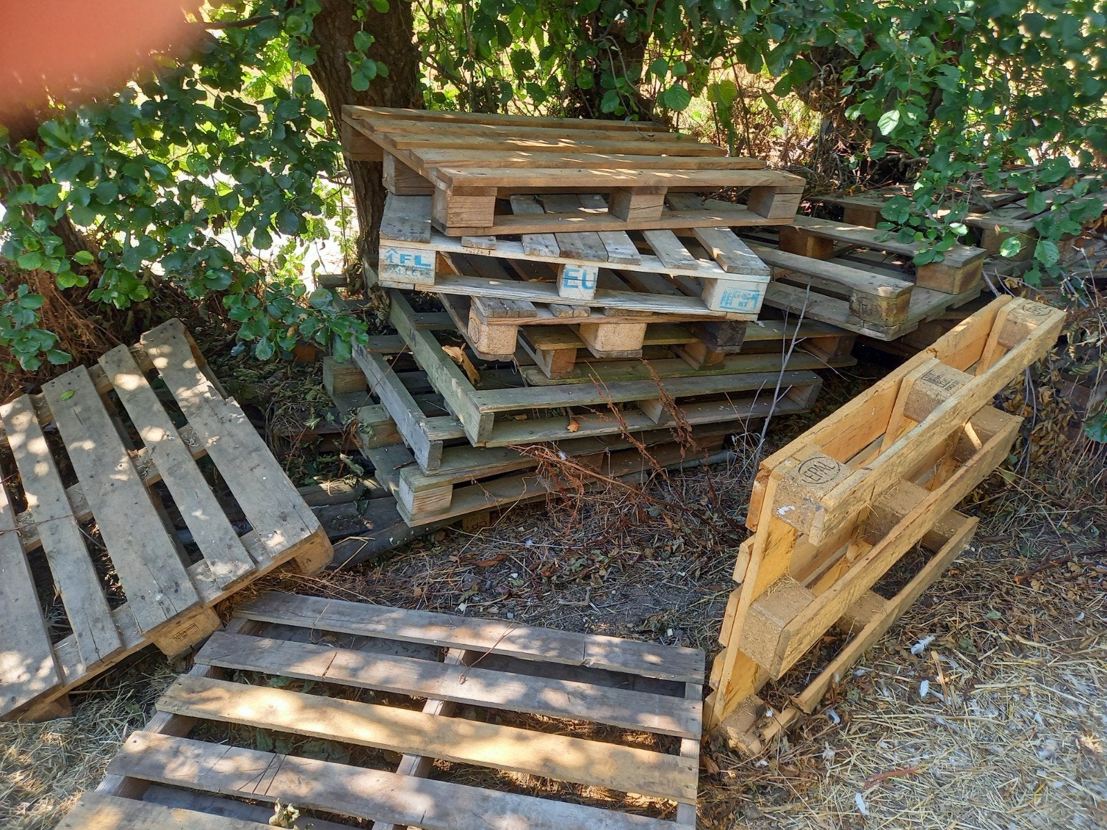 gratis 12 pallets, Minder dan 3 m³, Ophalen