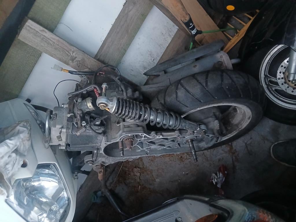Kymco motorblok, Ophalen