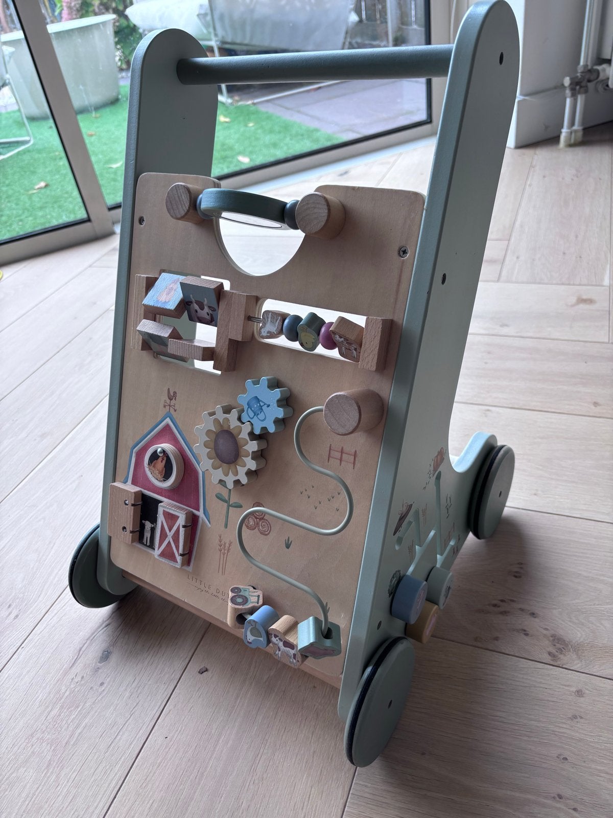 Little Dutch Houten Loopwagen, Ophalen, Gebruikt, Overige typen, Met wieltjes