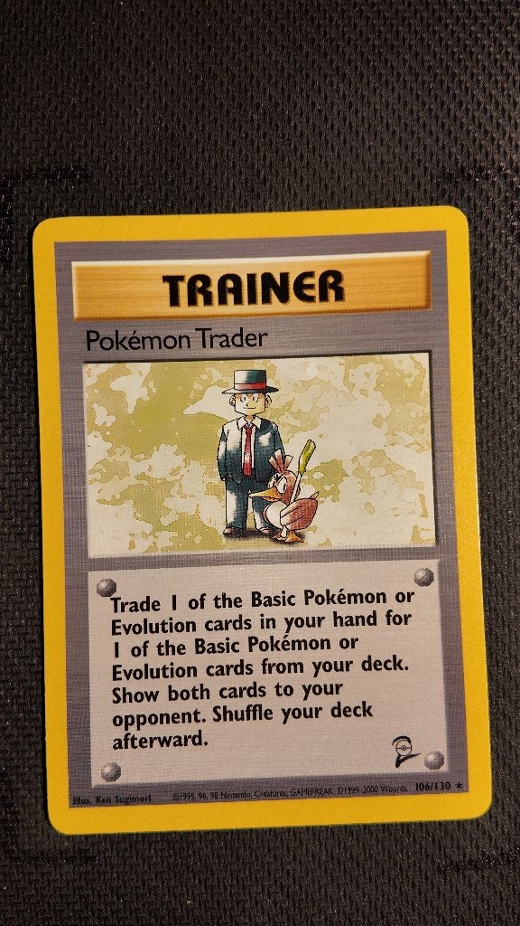 Pokémon Trader 106 Base Set 2 | Pokemon kaart, Ophalen, Zo goed als nieuw, Losse kaart