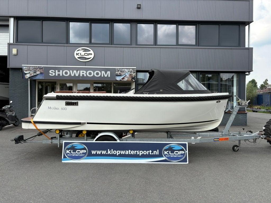 Maxima 600 met Honda 40 pk bouwjaar 2021, Watersport en Boten, Ophalen, Tender, Gebruikt, Zonnedek