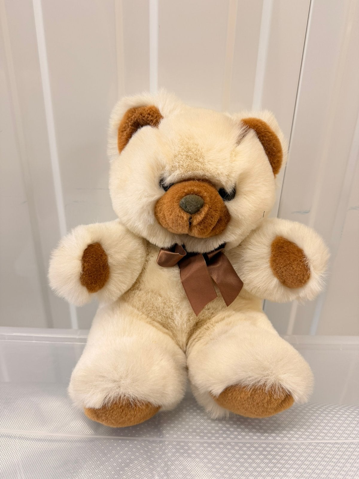 Nieuwe Vintage Teddybeer prachtig Waanzinnig mooi., Kinderen en Baby's, Ophalen of Verzenden, Zo goed als nieuw, Beer