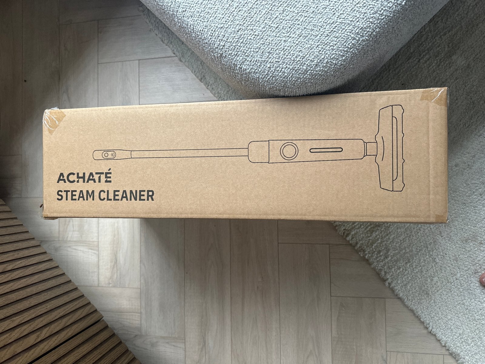 Achaté Stoomreiniger - Nieuw in doos, Witgoed en Apparatuur, Stoomapparaten, Ophalen of Verzenden, Nieuw, Stoomreiniger