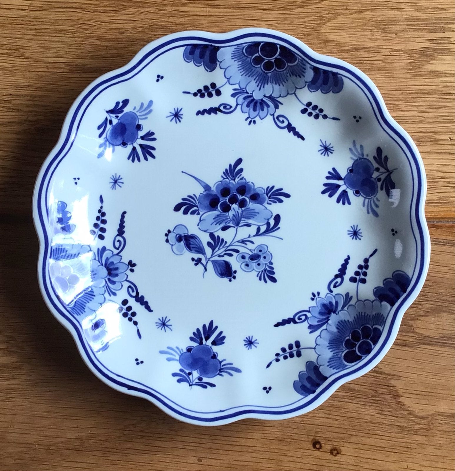 Bordje Koninklijke Porceleyne Fles, Ophalen