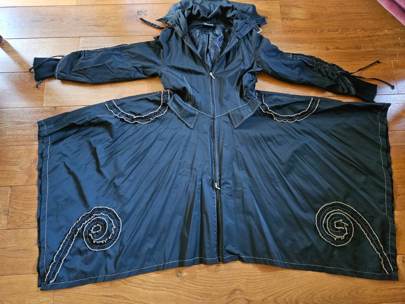 Zwarte dames zomer jas/zomer jas van ARELINE, Areline Paris, Zwart, Maat 42/44 (L), Ophalen of Verzenden