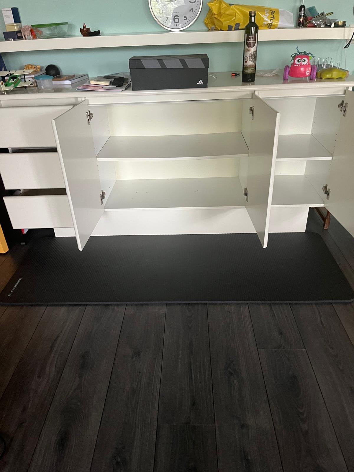 Dressoir gebroken wit, Ophalen, Zo goed als nieuw, 25 tot 50 cm, Minder dan 100 cm