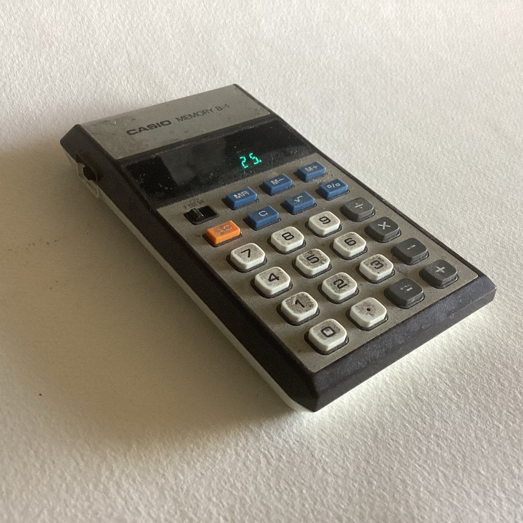 Lcd calculator, Ophalen of Verzenden