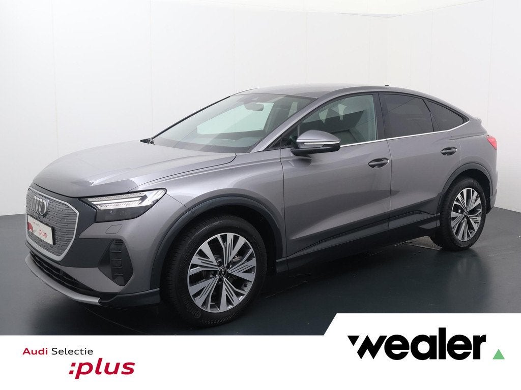 Audi Q4 Sportback e-tron 35 Advanced edition 55 kWh | 170 PK, Auto's, Audi, Gebruikt, Zwart, Met garantie (alle), Origineel Nederlands