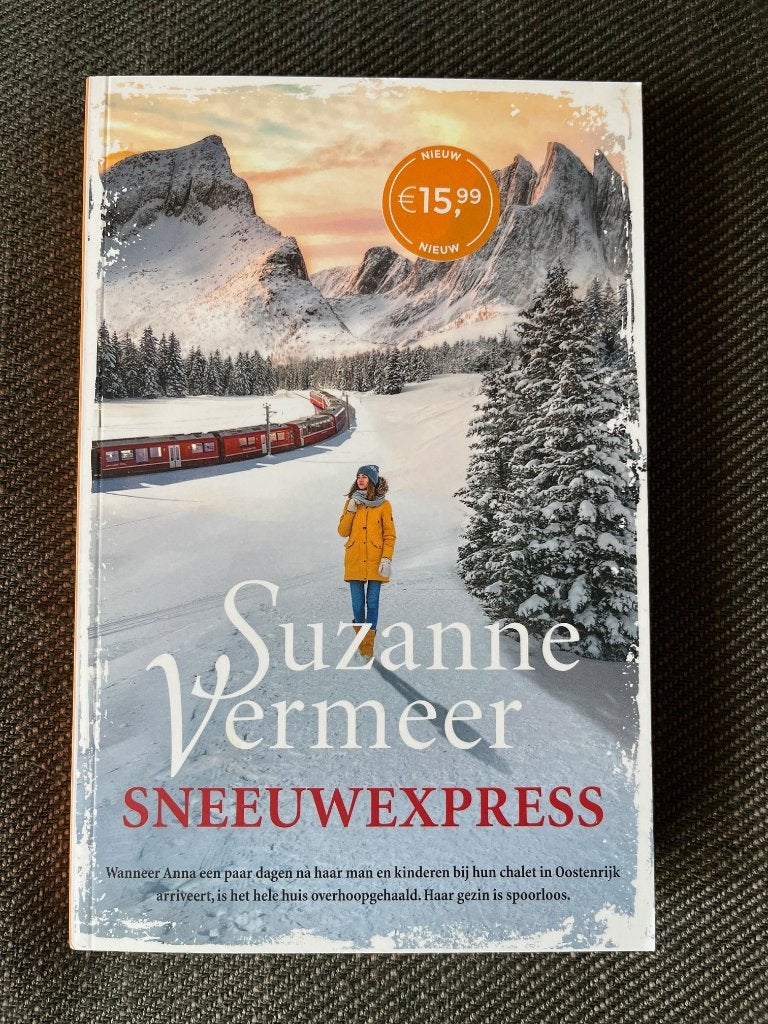Suzanne Vermeer - Sneeuwexpess., Boeken, Thrillers, Zo goed als nieuw, Ophalen of Verzenden