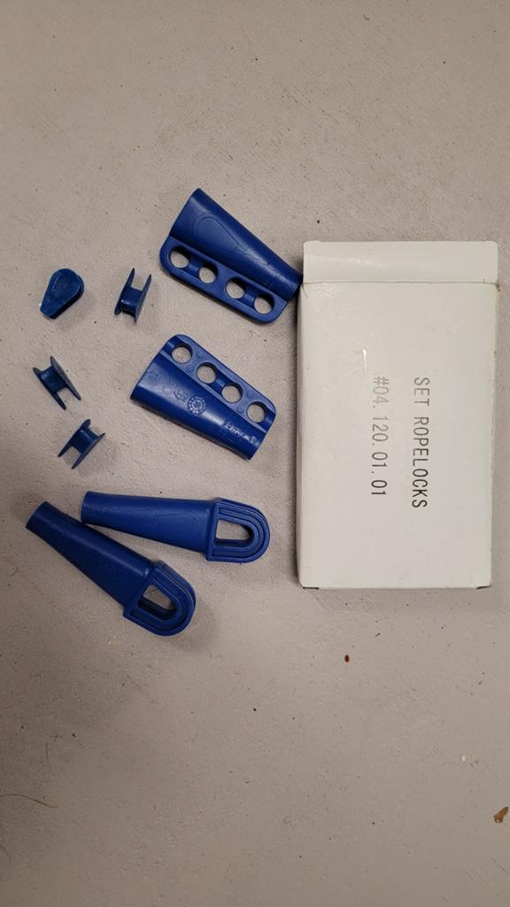 Set Ropelocks - Blauwe onderdelen voor speeltoestellen, Kinderen en Baby's, Speelgoed | Buiten | Speeltoestellen, Ophalen of Verzenden