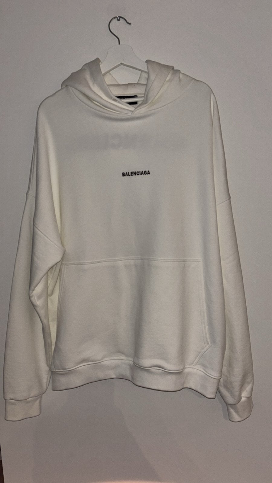Balenciaga hoodie, Ophalen of Verzenden, Zo goed als nieuw, Maat 56/58 (XL), Zwart