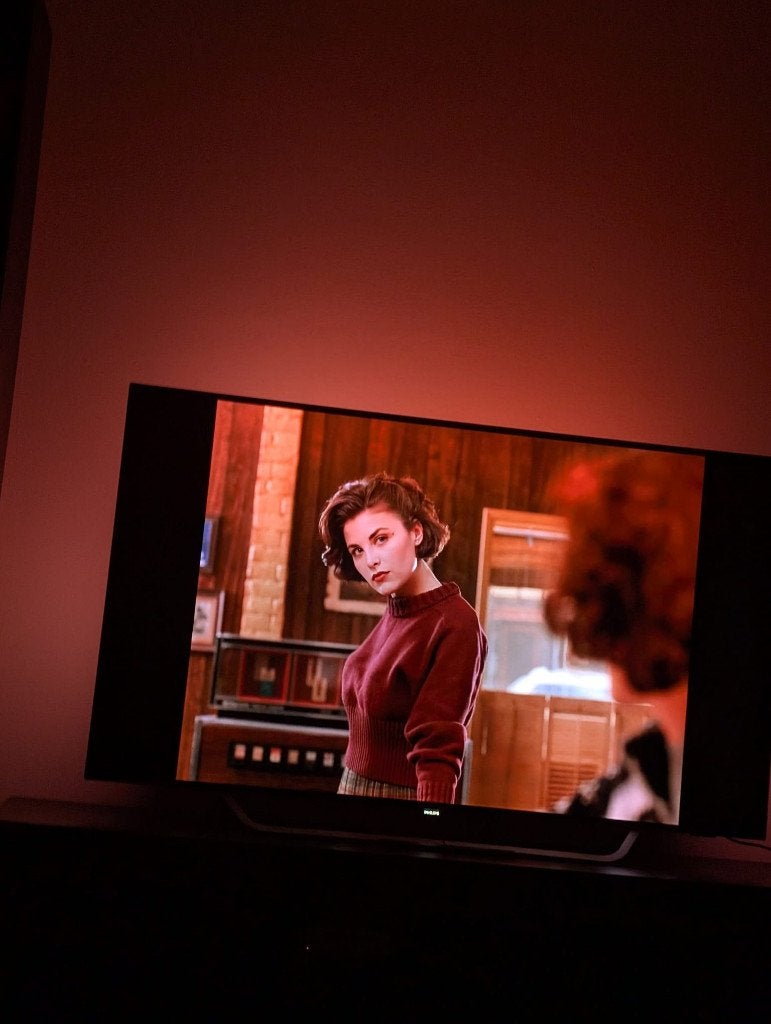 Philips OLED 55 inch backlight TV, Audio, Tv en Foto, Televisies, Ophalen, Philips, OLED, Zo goed als nieuw
