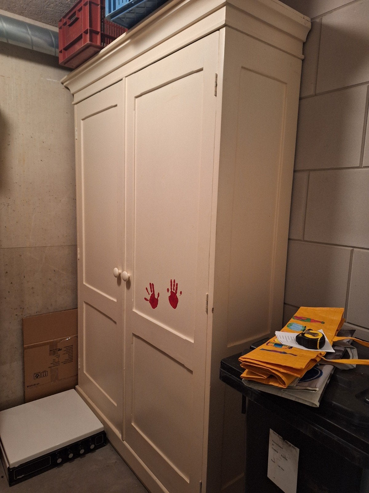 Oude kast, Huis en Inrichting, Ophalen, Gebruikt, 25 tot 50 cm, 100 tot 150 cm