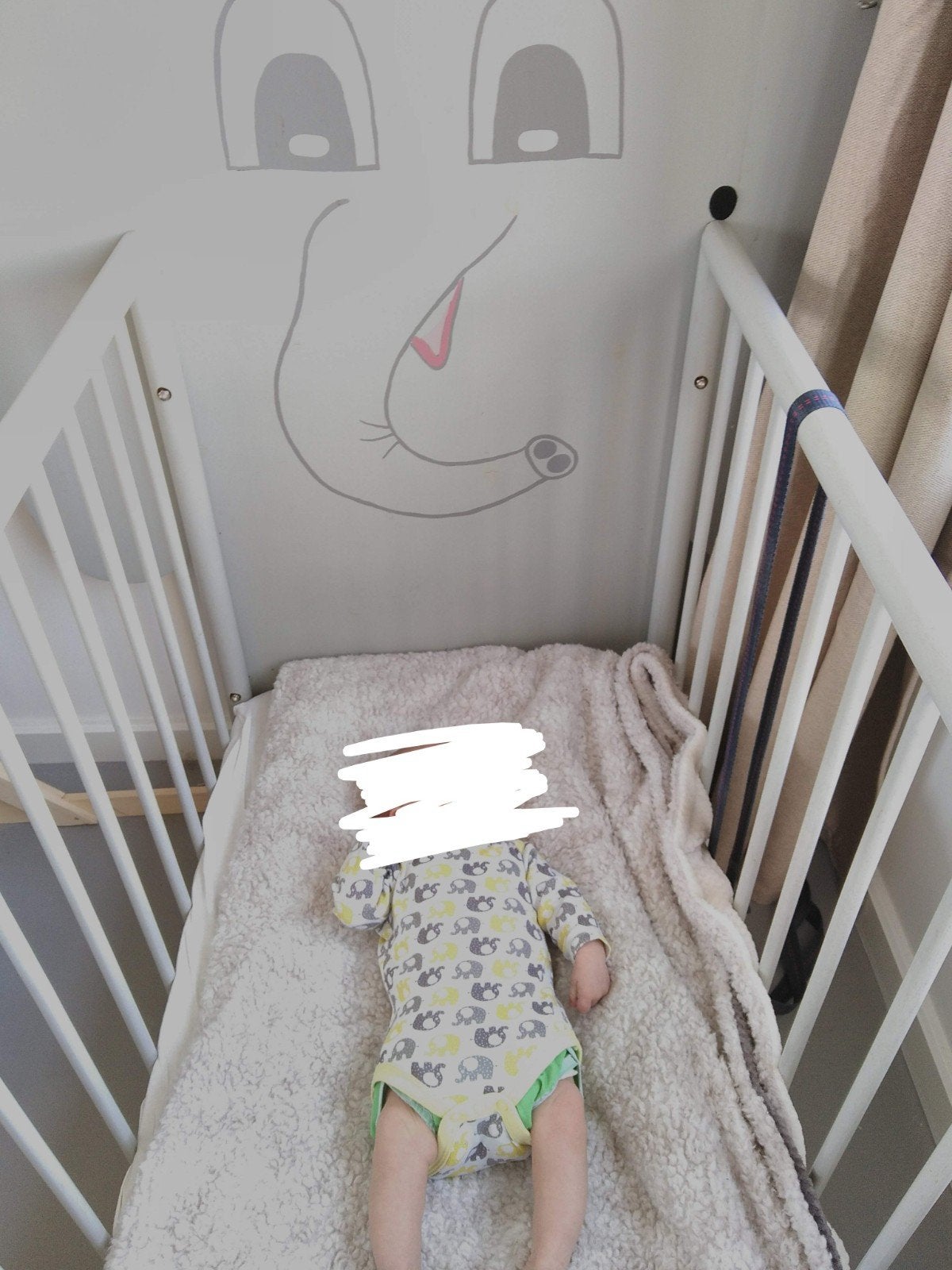 olifanten bed, Gebruikt, 70 tot 85 cm, 140 tot 160 cm, Ophalen