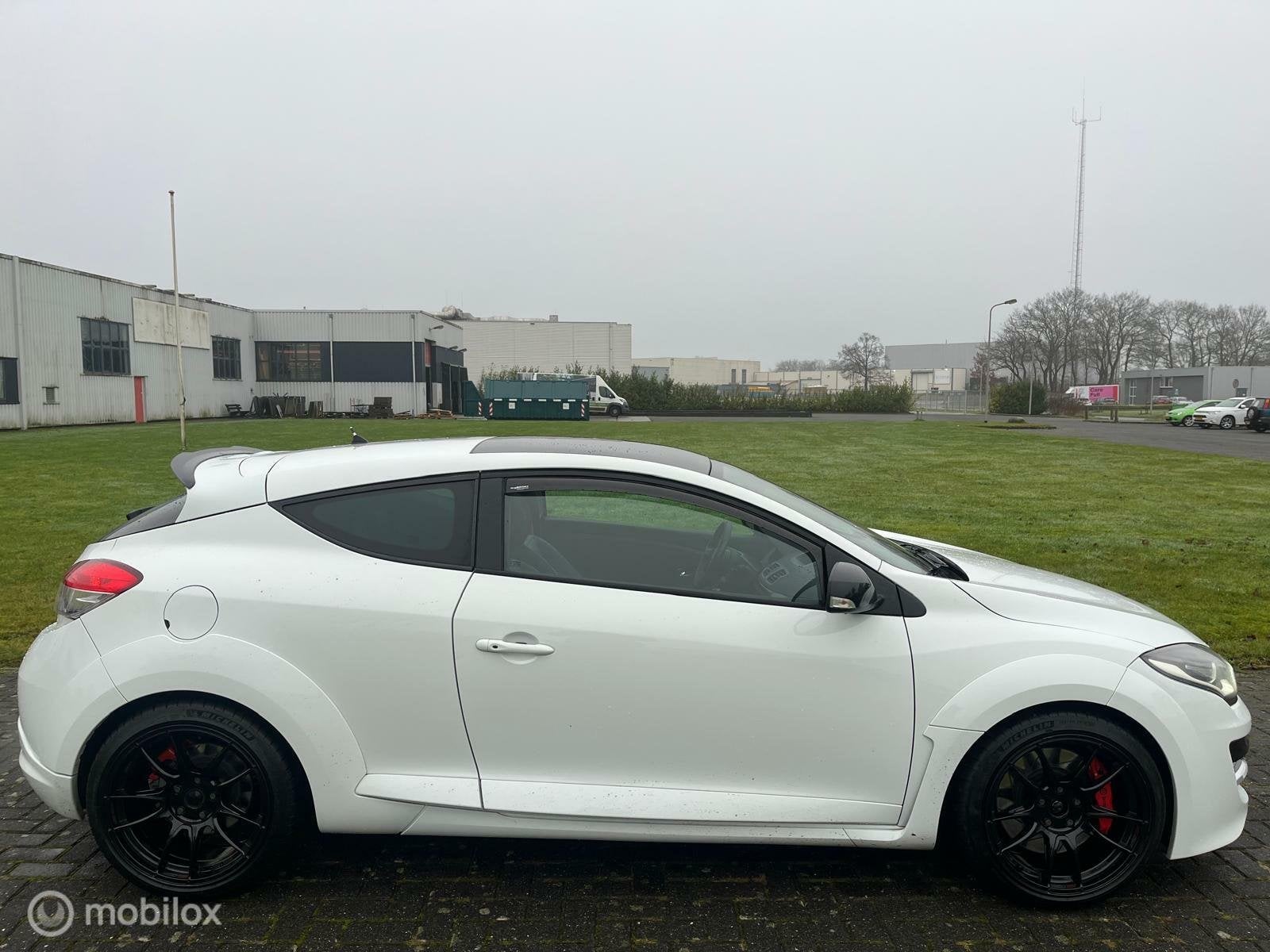 Renault Megane Coupé 2.0 Turbo RS 265 Shortshift, Auto's, Gebruikt, 4 cilinders, Wit, Leder