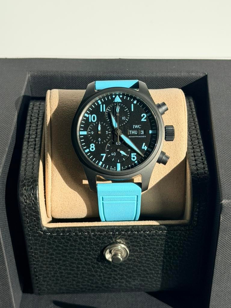 IWC Pilot Chronograph George Russel IW389411 (limited) Nieuw, Overige materialen, Polshorloge, Overige materialen, Nieuw