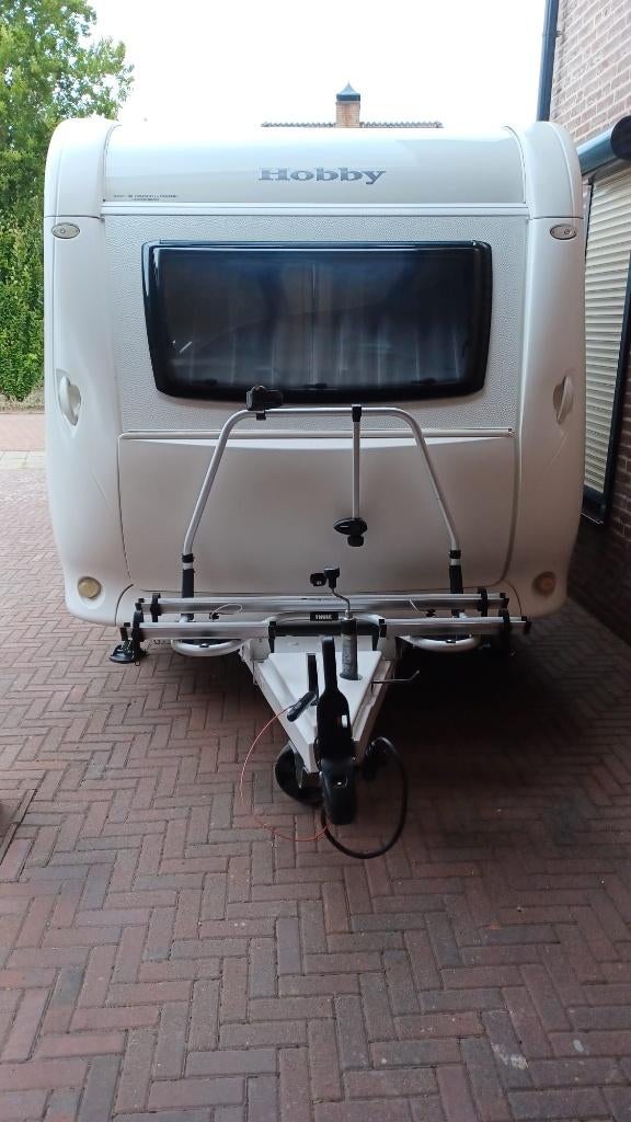 Hobby de luxe 460 LU met mover en zakluifel, Caravans en Kamperen, Caravans, 2 aparte bedden, Rondzit, Hobby, Particulier