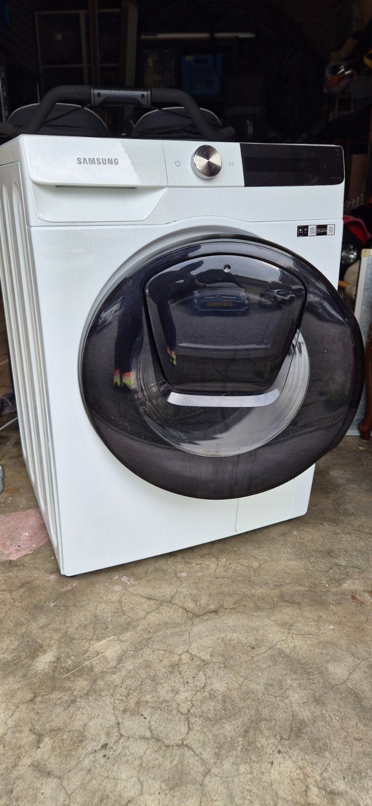 samsung wd90t754abt addwash 6/9kg, Ophalen, 6 tot 8 kg, Gebruikt, Anti-kreukfase