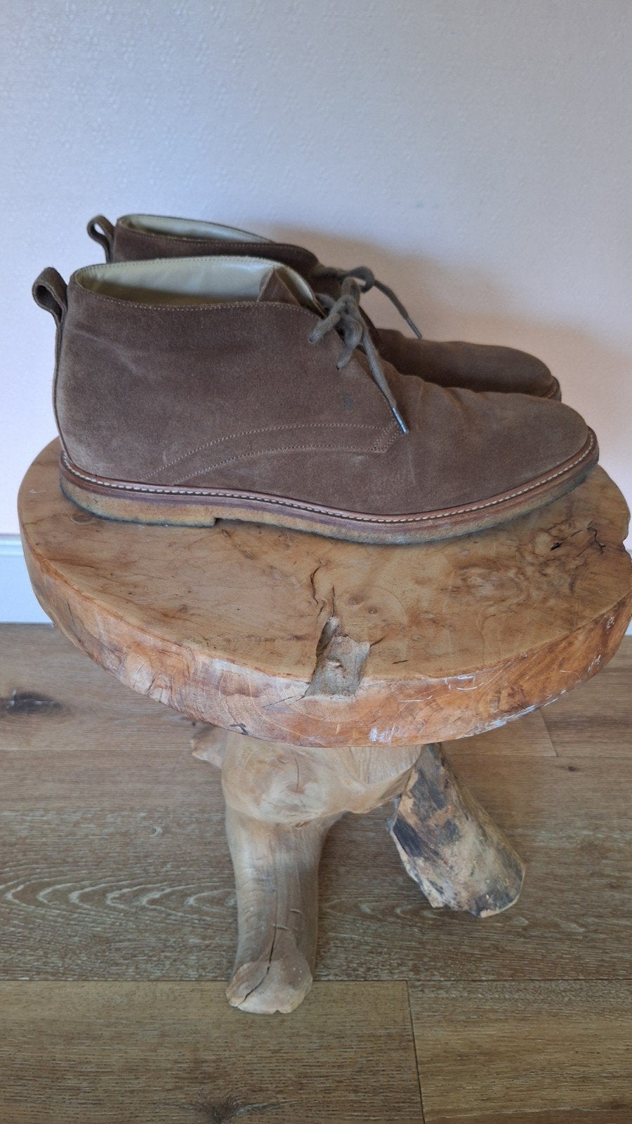 Tod's schoenen maat 45 / 10,5, Bruin, Ophalen of Verzenden, Tod's, Gedragen