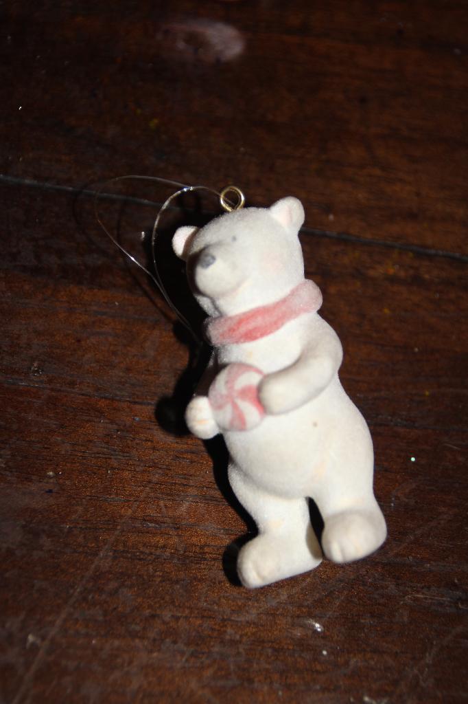 ijsbeer ornament, Diversen, Kerst, Ophalen of Verzenden, Gebruikt