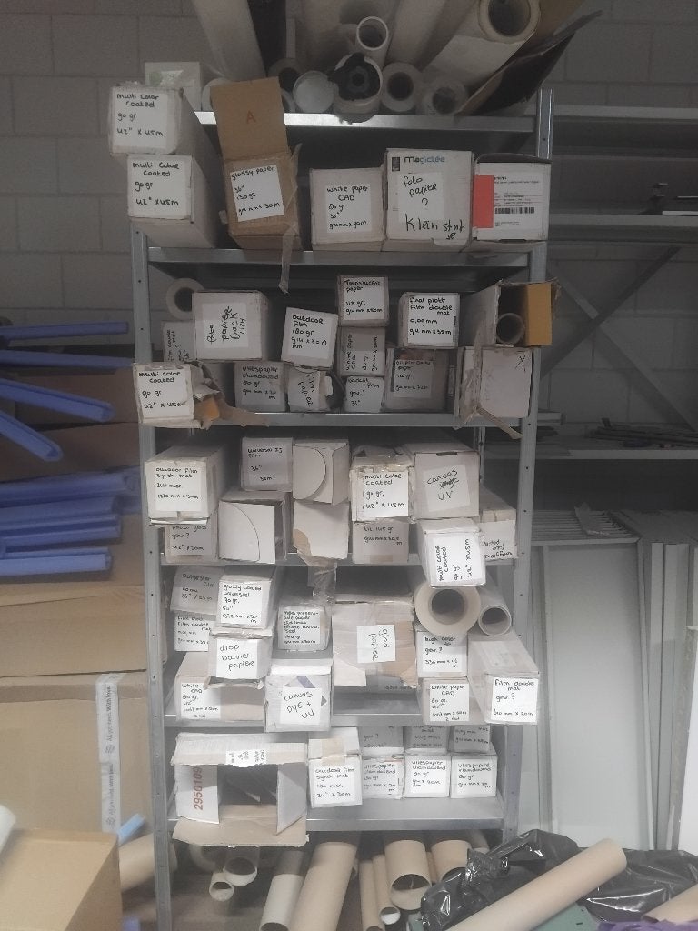 Heel veel plotter papier, Ophalen, Nieuw, Overige typen