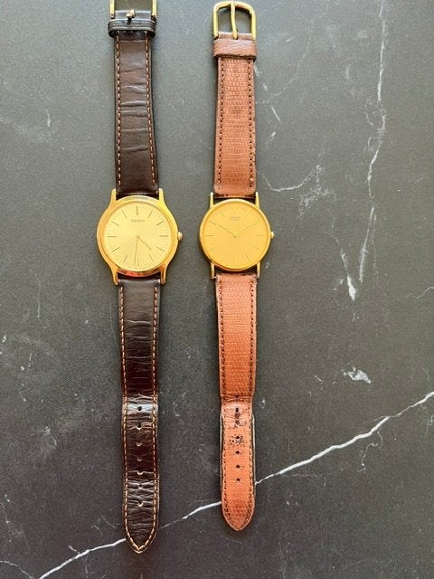 Vintage Seiko horloges, Gebruikt, Staal, Verzenden, Seiko