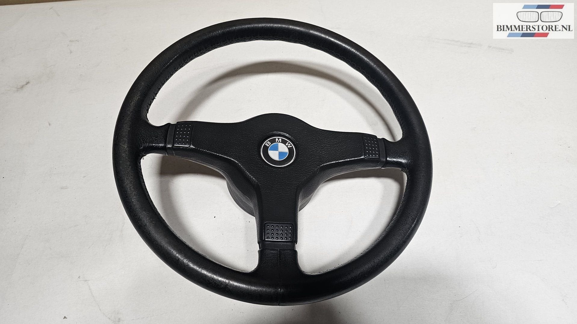 M Tech sport stuur leer 380mm BMW 3 serie E30 32331155295, Gebruikt, -, Ophalen of Verzenden, -