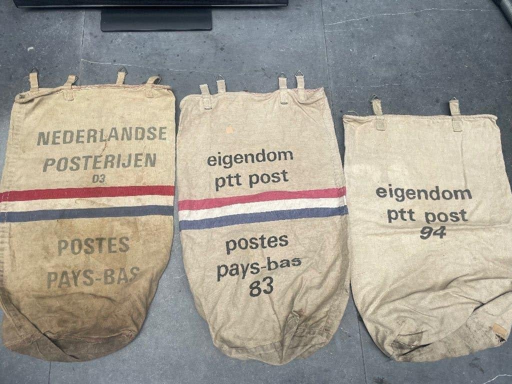 Originele PTT postzakken, Verzamelen, Ophalen of Verzenden, Huis en Inrichting