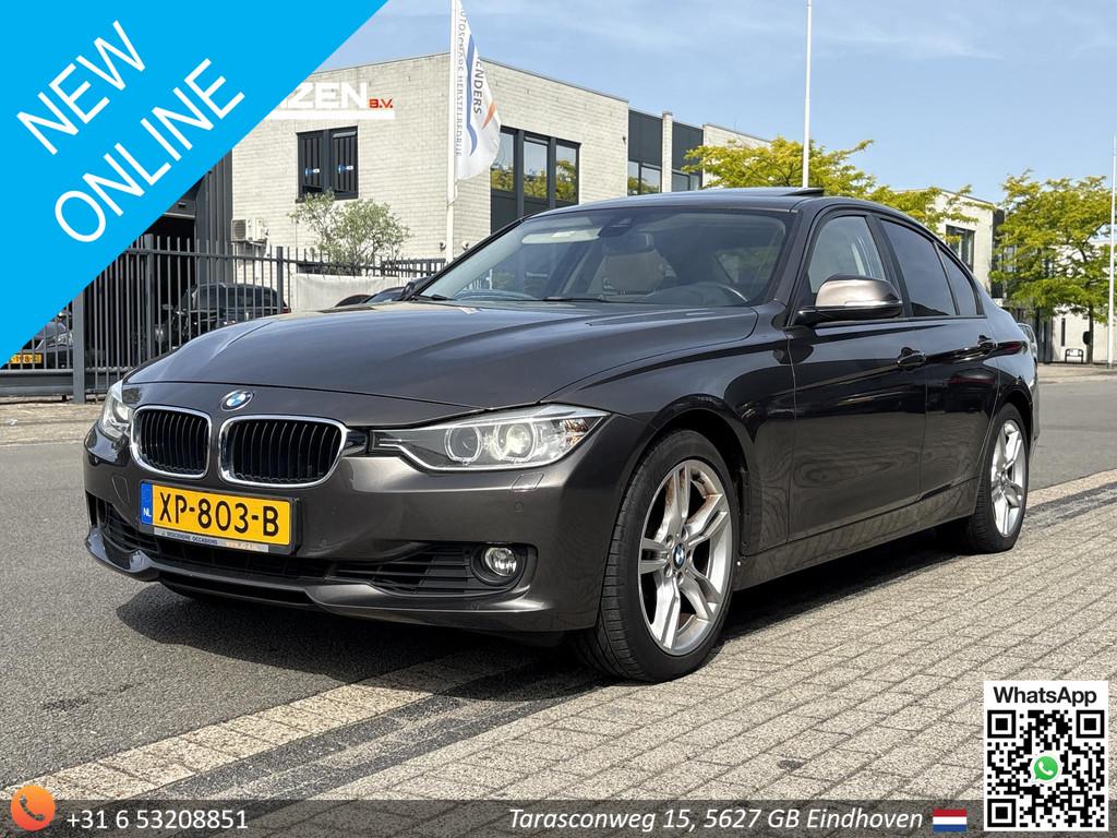 BMW 3-serie 320i xDrive High Executive | Leder | Pano | Clim, Auto's, BMW, Gebruikt, Euro 6, 4 cilinders, Bruin