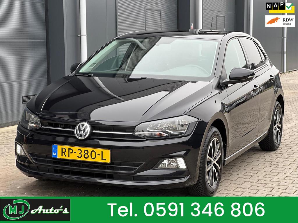 Volkswagen Polo 1.0 TSI Comfortline|Bj018|5Deurs|Navi|Lmv, Voorwielaandrijving, Stof, Euro 6, Origineel Nederlands
