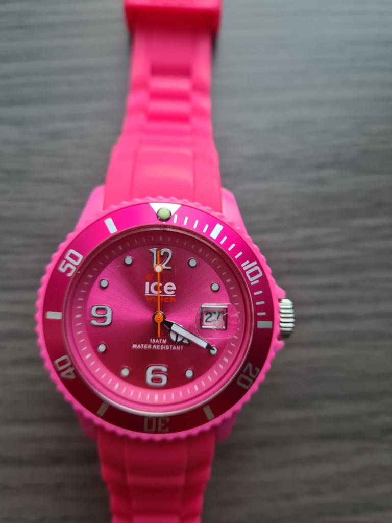 Ice watch horloge dames, Overige merken, Kunststof, Gebruikt, Polshorloge