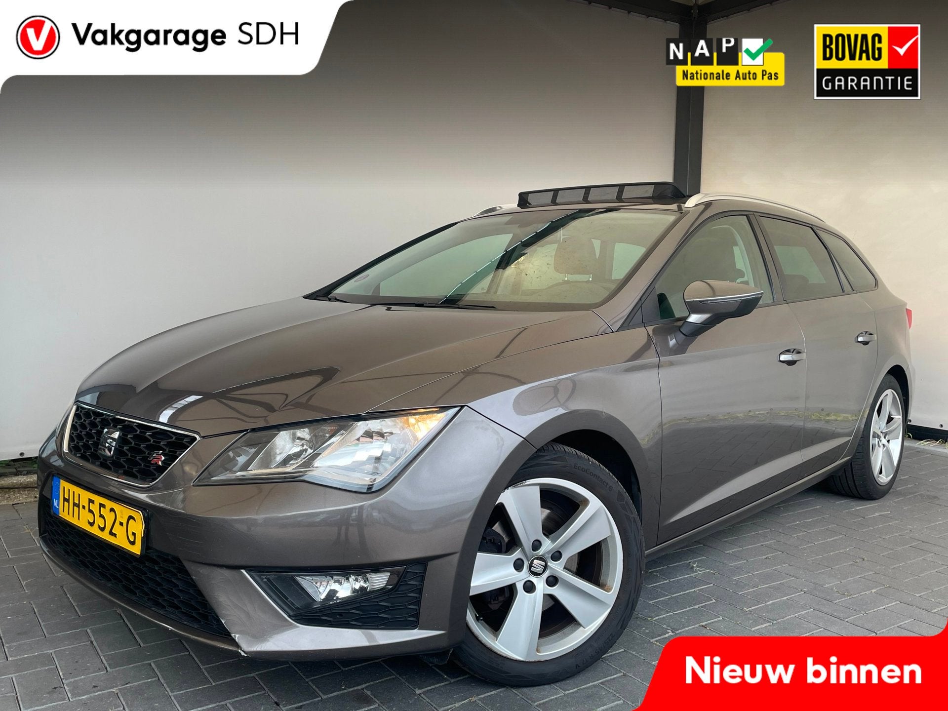 Seat Leon ST 1.4 EcoTSI FR Connect|Panoramaschuifdak|Sportst, Auto's, Gebruikt, 4 cilinders, 150 pk, Leon
