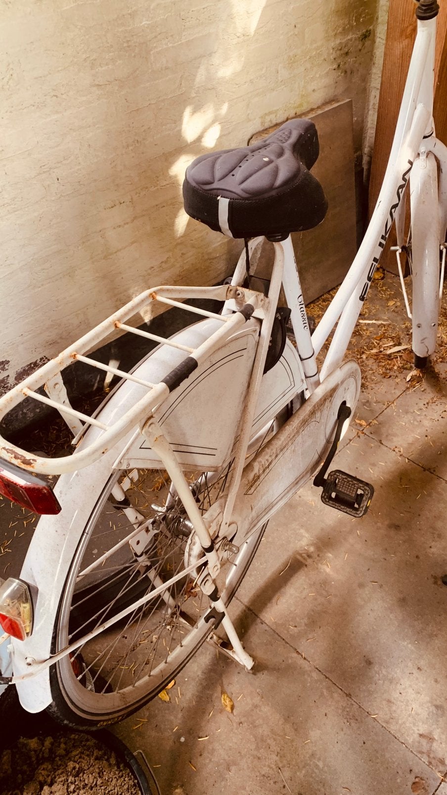 Oud ijzer fiets., Fietsen en Brommers, Fietsen | Dames | Omafietsen, Ophalen, Gebruikt