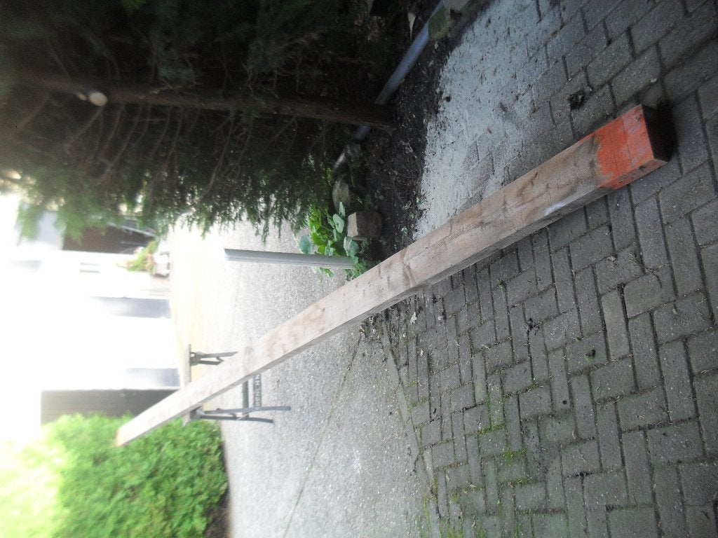 Balkhout-Lange balk, Ophalen, Gebruikt, 250 cm of meer, Balken
