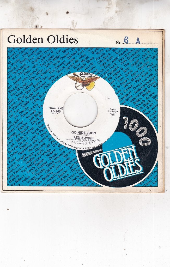 Red Sovine ( 1972 ), Ophalen of Verzenden, Zo goed als nieuw, 7 inch, Pop
