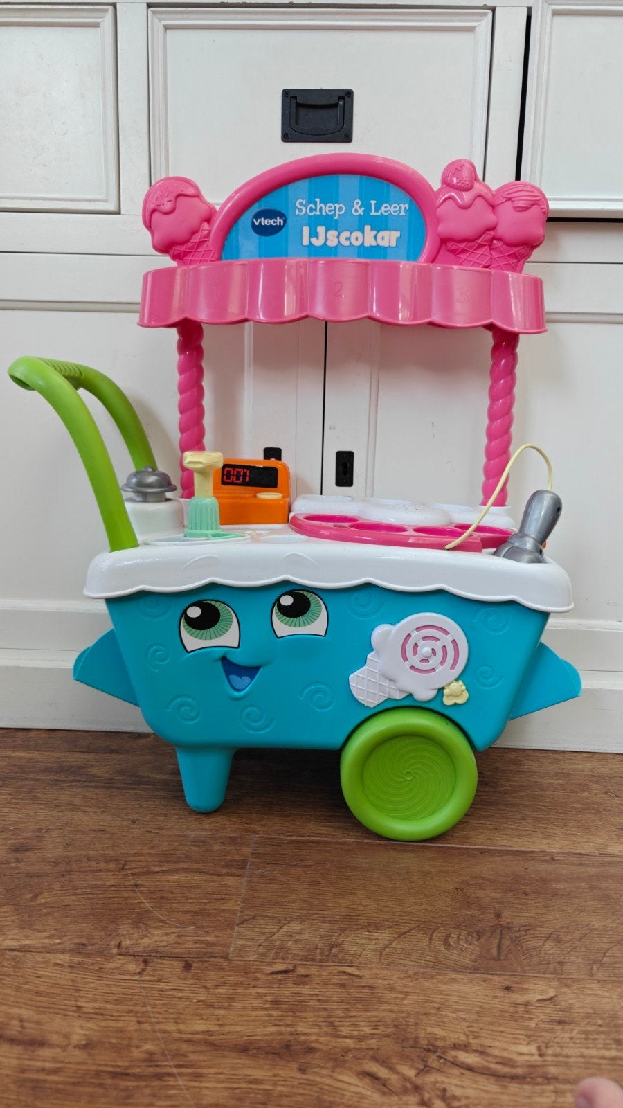 VTech Schep & Leer IJscokar - Interactief Speelgoed, Kinderen en Baby's, Speelgoed | Overig, Ophalen of Verzenden, Zo goed als nieuw