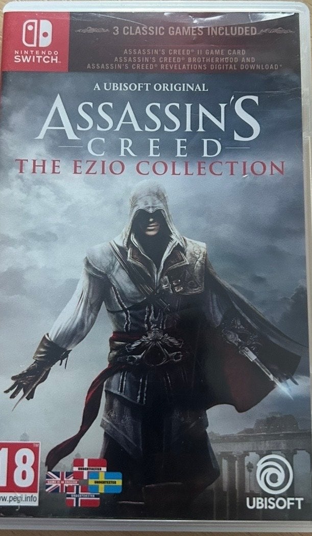 Assassin's Creed: The Ezio Collection - Nintendo Switch, Avontuur en Actie, Online, Vanaf 18 jaar, 1 speler