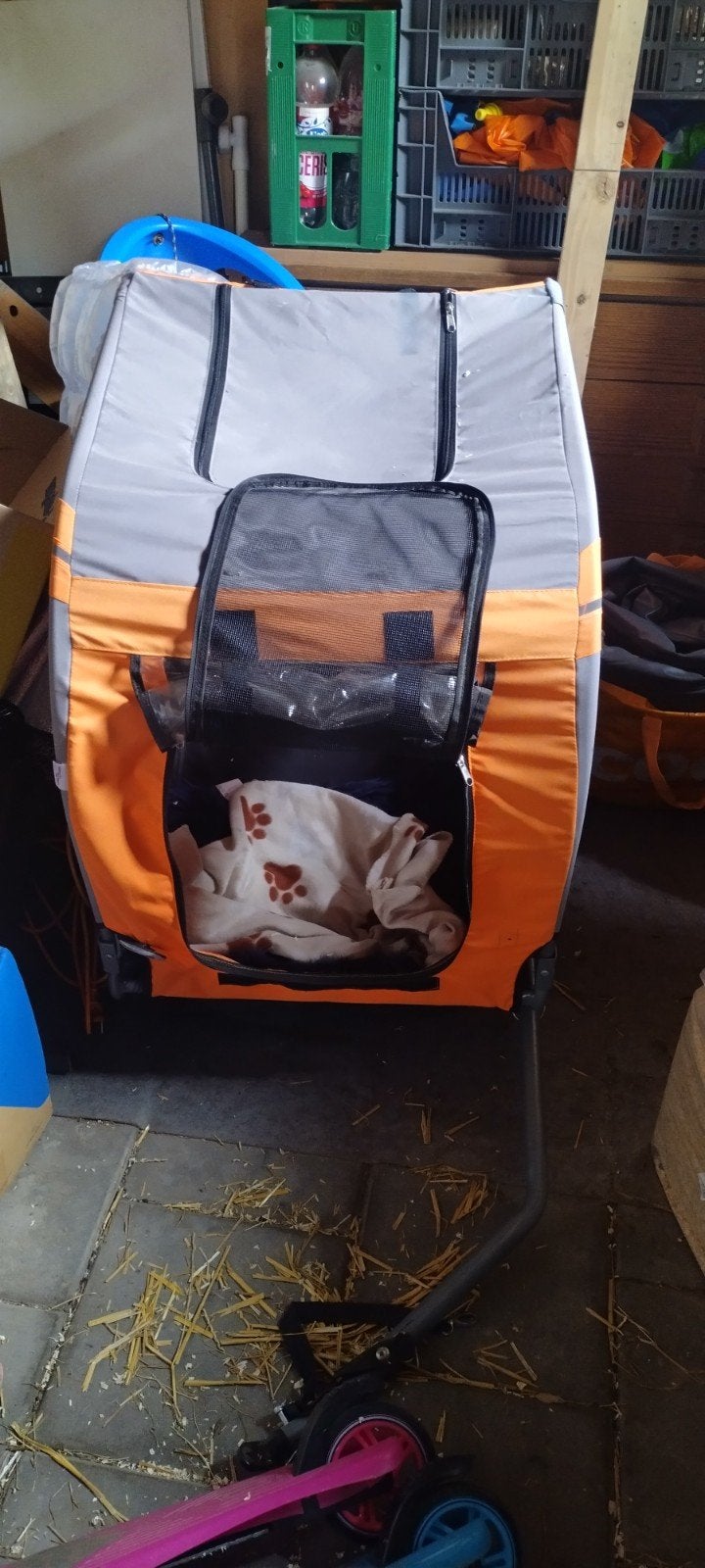 Aanhanger voor een fiets, Ophalen of Verzenden, Hondenkar