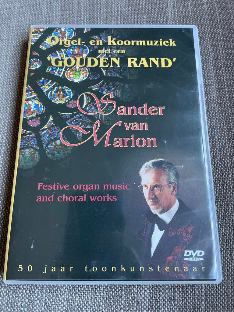 Sander van Marion - 50 jaar toonkunstenaar dvd, Cd's en Dvd's, Ophalen of Verzenden, Zo goed als nieuw