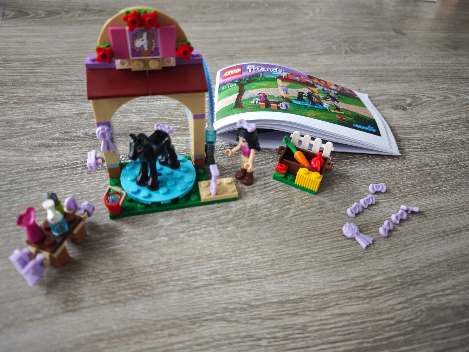 Lego Friends Veulen Wasplaats (41123), Gebruikt, Lego, Friends, Ophalen of Verzenden