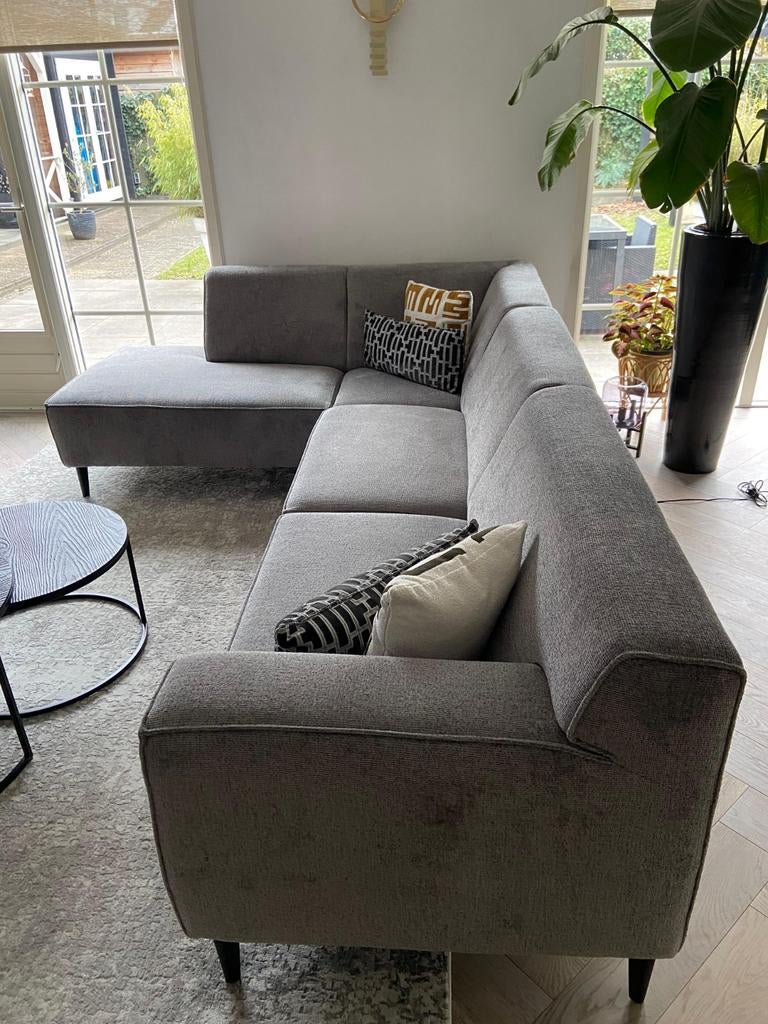 Hoekbank Oriana 291cm ( Zitmaxx Wonen ), Huis en Inrichting, Banken | Complete zithoeken, Ophalen, Zo goed als nieuw, Stof, Modern