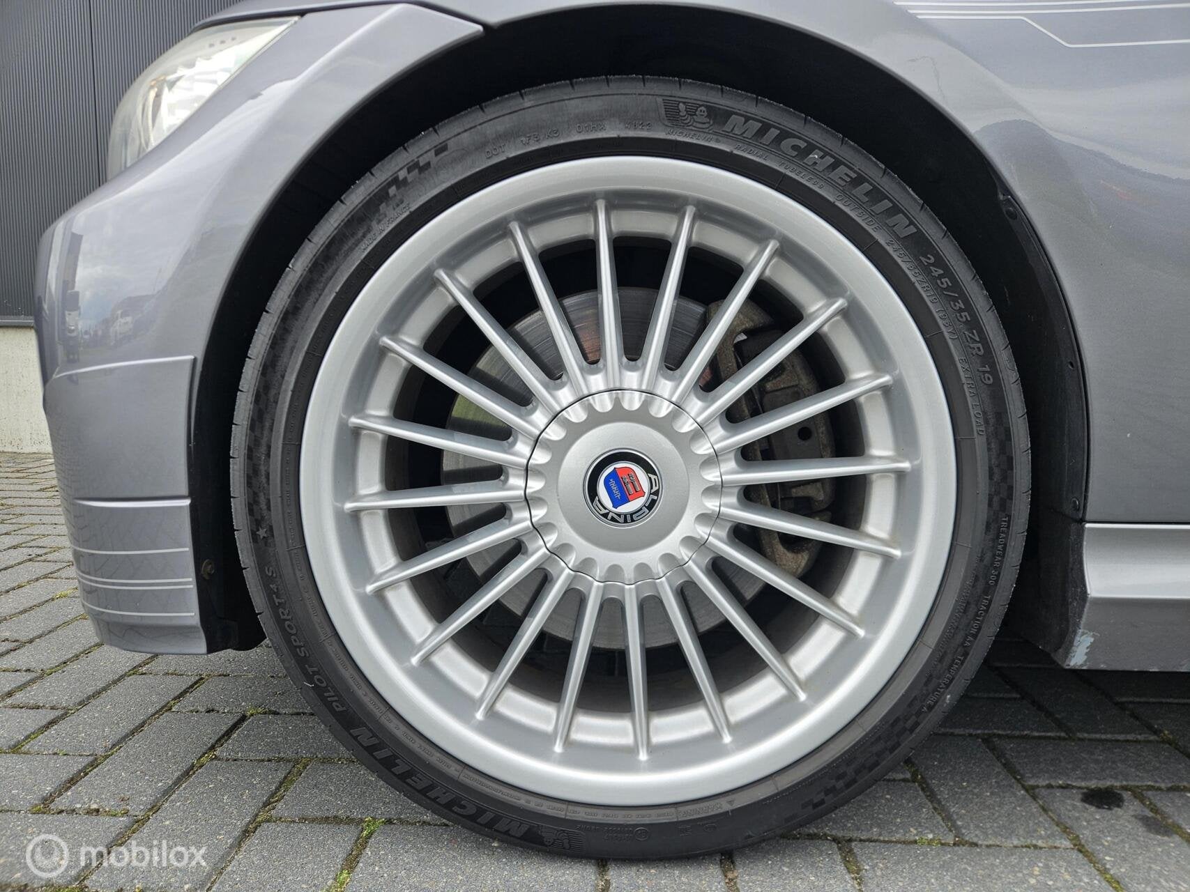 Alpina B3 Bi-Turbo Touring BTW Auto Youngtimer Nr. 021/066, Auto's, Automaat, Gebruikt, Zwart, Vierwielaandrijving