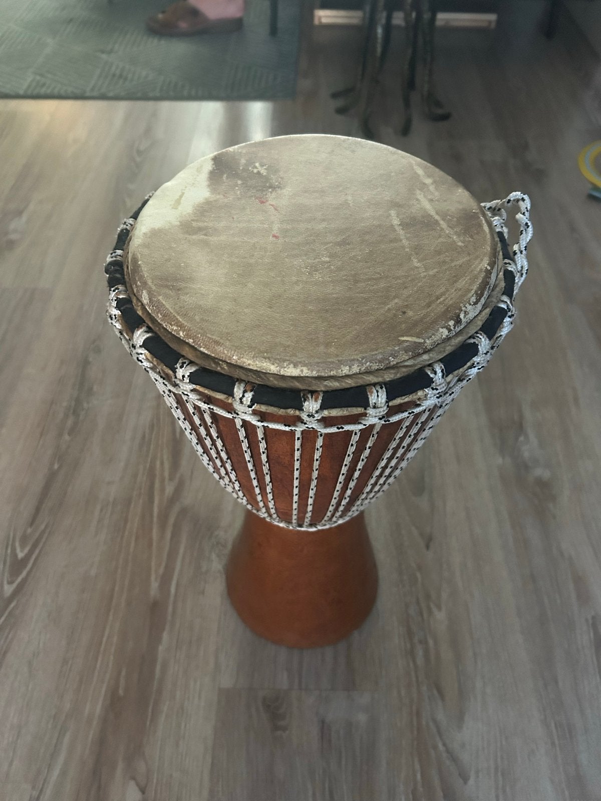 Djembe, Afrikaanse trommel, Muziek en Instrumenten, Drumstellen en Slagwerk, Ophalen, Gebruikt, Overige merken