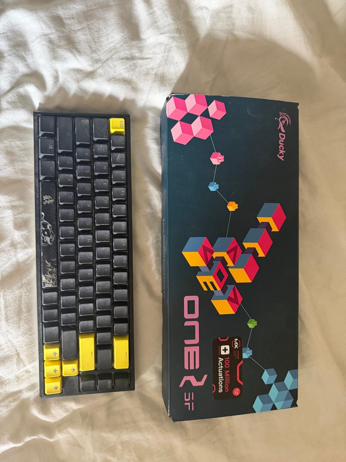 Ducky One 2 Mini SF Gaming Toetsenbord, Computers en Software, Ophalen, Gaming toetsenbord, Zo goed als nieuw, Qwerty
