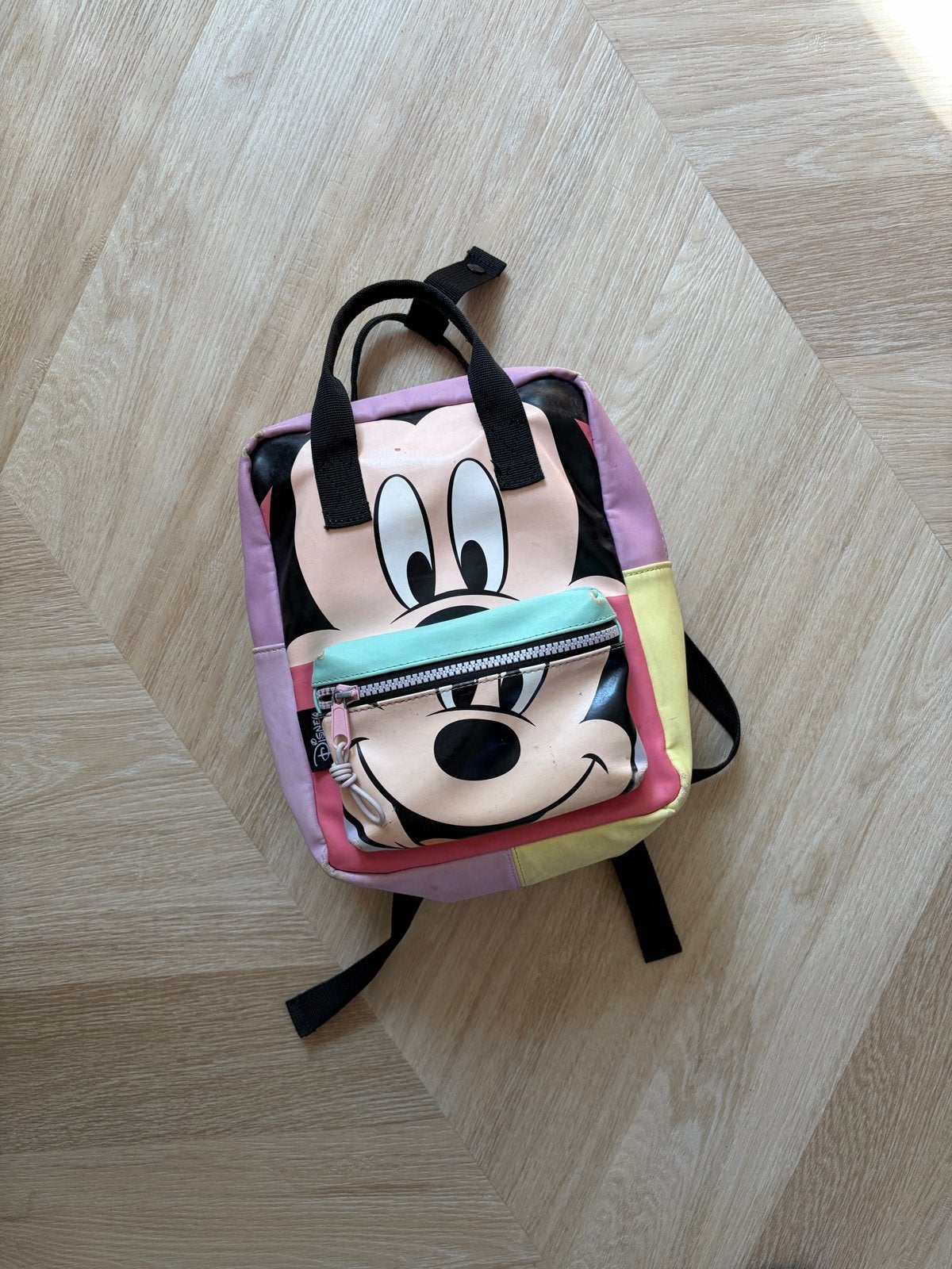 Mickey Mouse Rugzak - Meerkleurig, Ophalen of Verzenden, Gebruikt, Tas, Koffer of Zak
