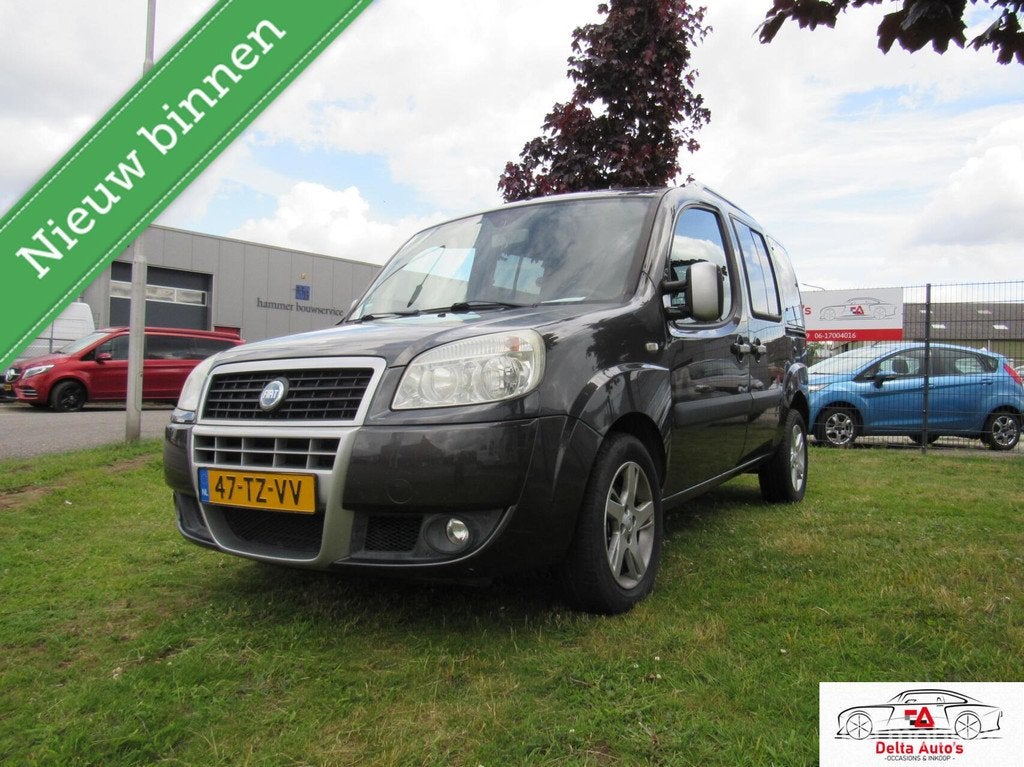 Fiat Doblo 1.4 Malibu 5 pers (NW Distributie jan 2026), Voorwielaandrijving, Gebruikt, Doblo, 4 cilinders