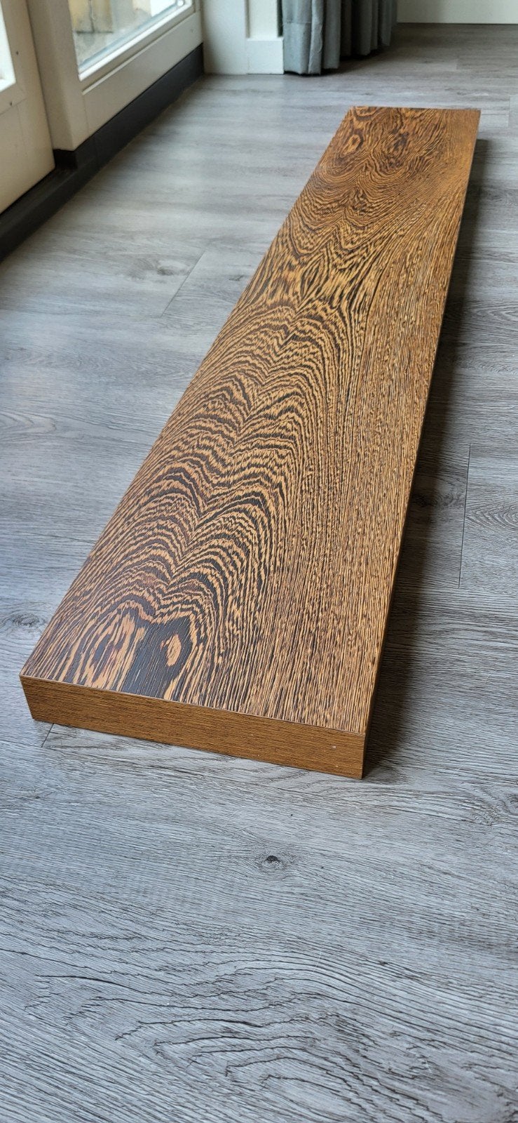 Wandplank | Wengé | Bruin | Hout, Ophalen, Gebruikt