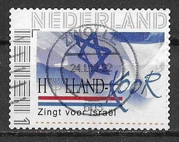 PERSOONLIJKE ZEGEL : HOLLAND KOOR GESTEMPELD, Ophalen of Verzenden, Na 1940, Gestempeld