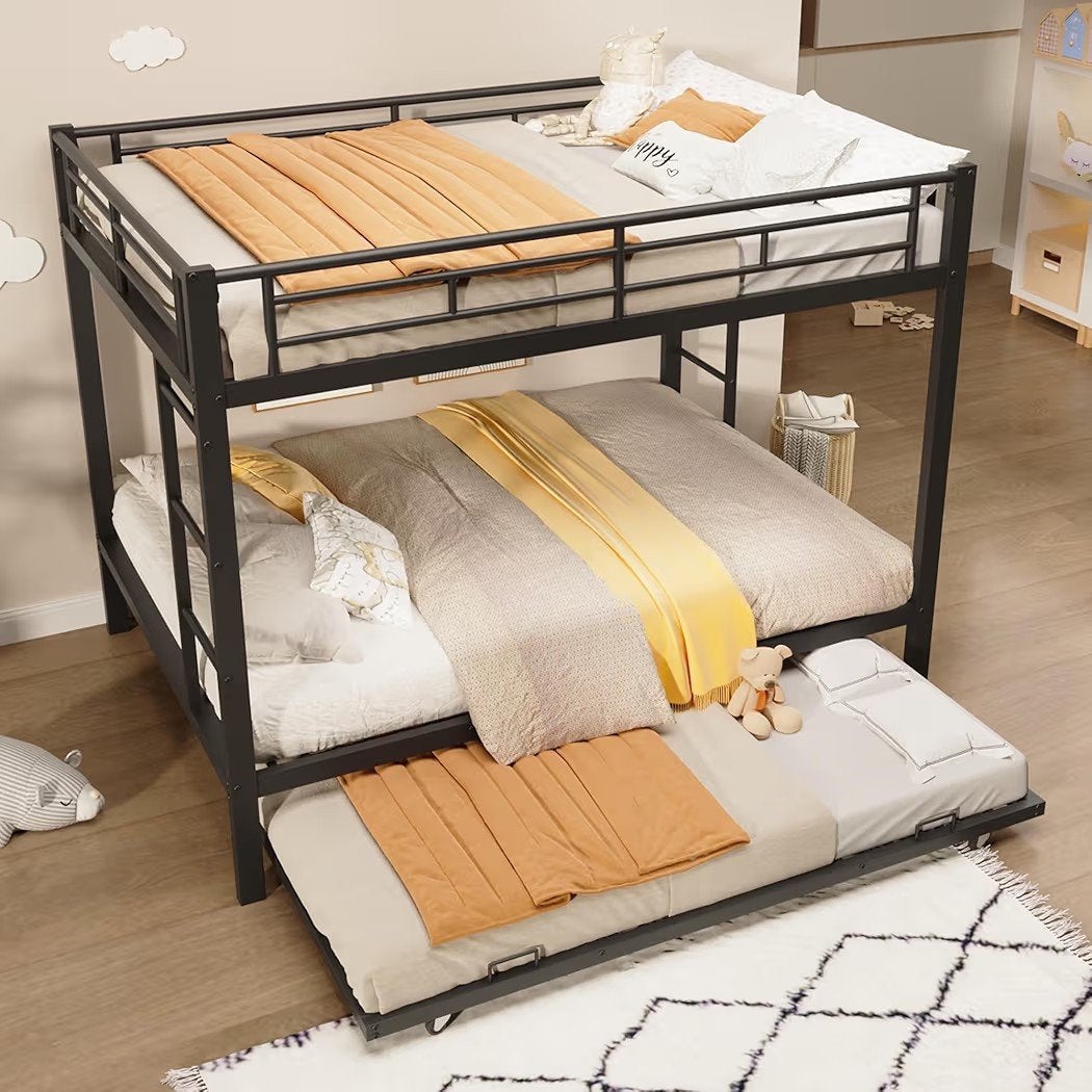 twijfelaar stapelbed, Ophalen, Zo goed als nieuw, Tweepersoons, Stapelbed